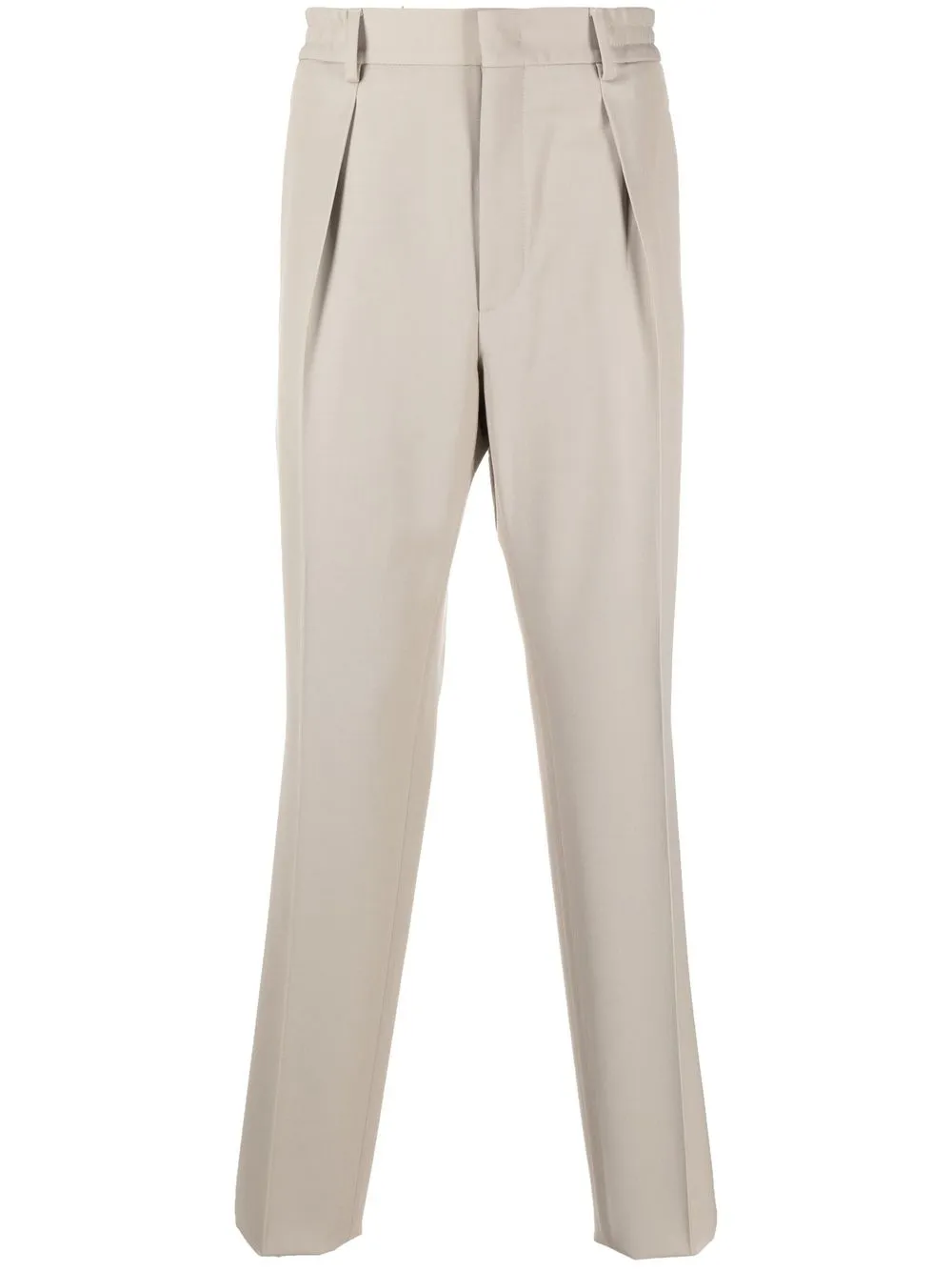 Брюки строгого кроя со складками FENDI, нейтральный
Брюки строгого кроя со складками FENDI, нейтральный