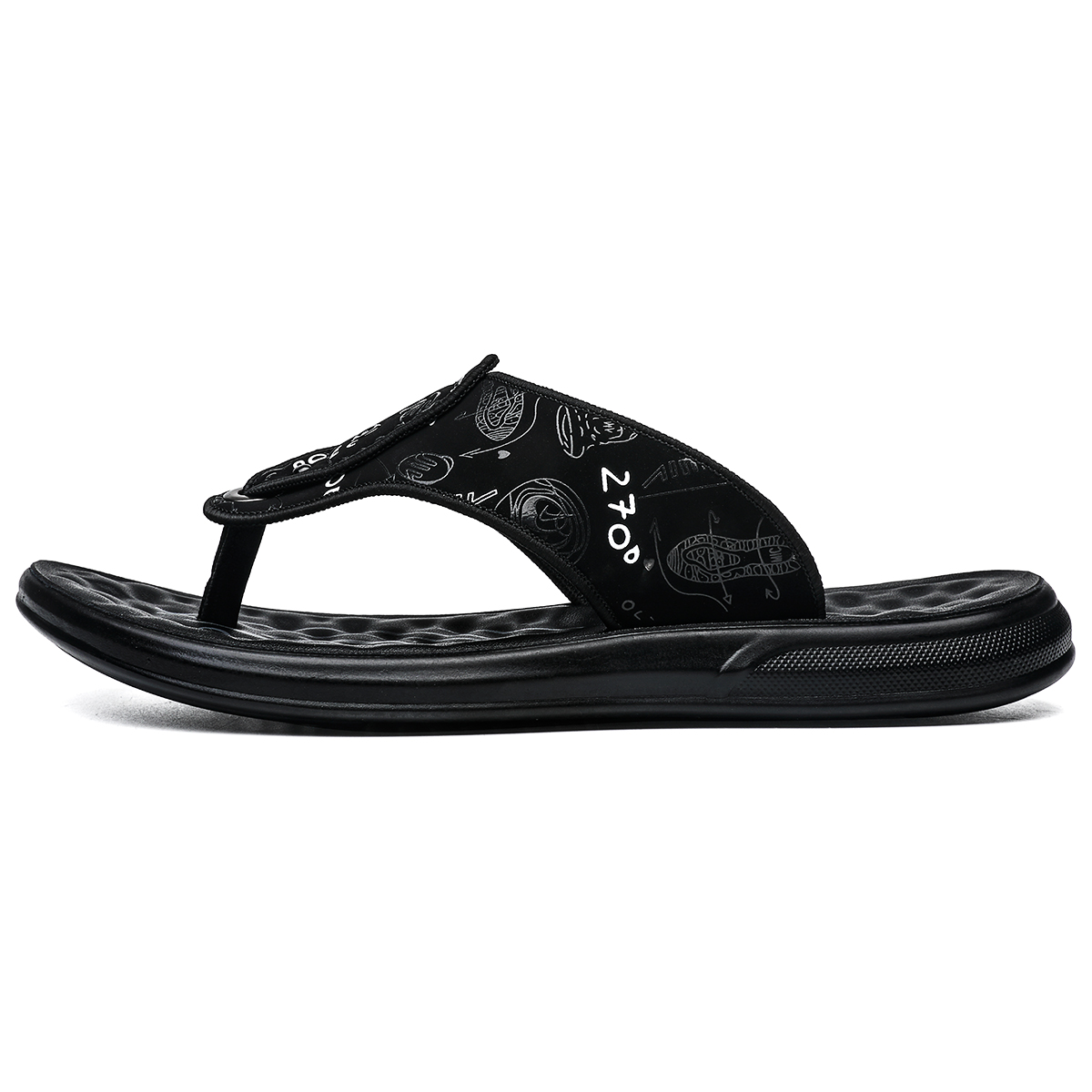 Мужские шлепанцы CHINT, Black White
Мужские шлепанцы CHINT, Black White