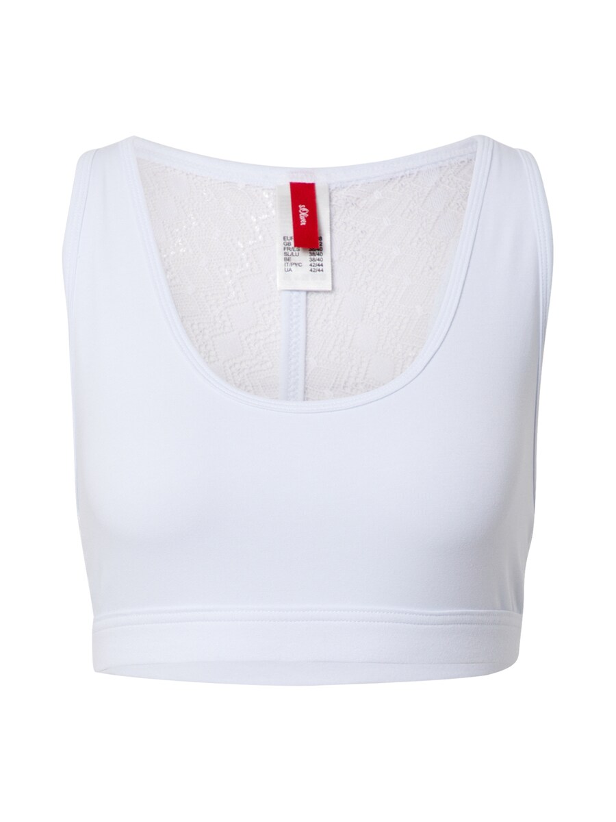 Обычный бюстгальтер s.Oliver, от белого
Обычный бюстгальтер s.Oliver, от белого