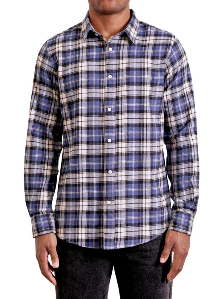 Фланелевая рубашка узкого кроя в клетку Graham Hyden Yoo, синий
Фланелевая рубашка узкого кроя в клетку Graham Hyden Yoo, синий