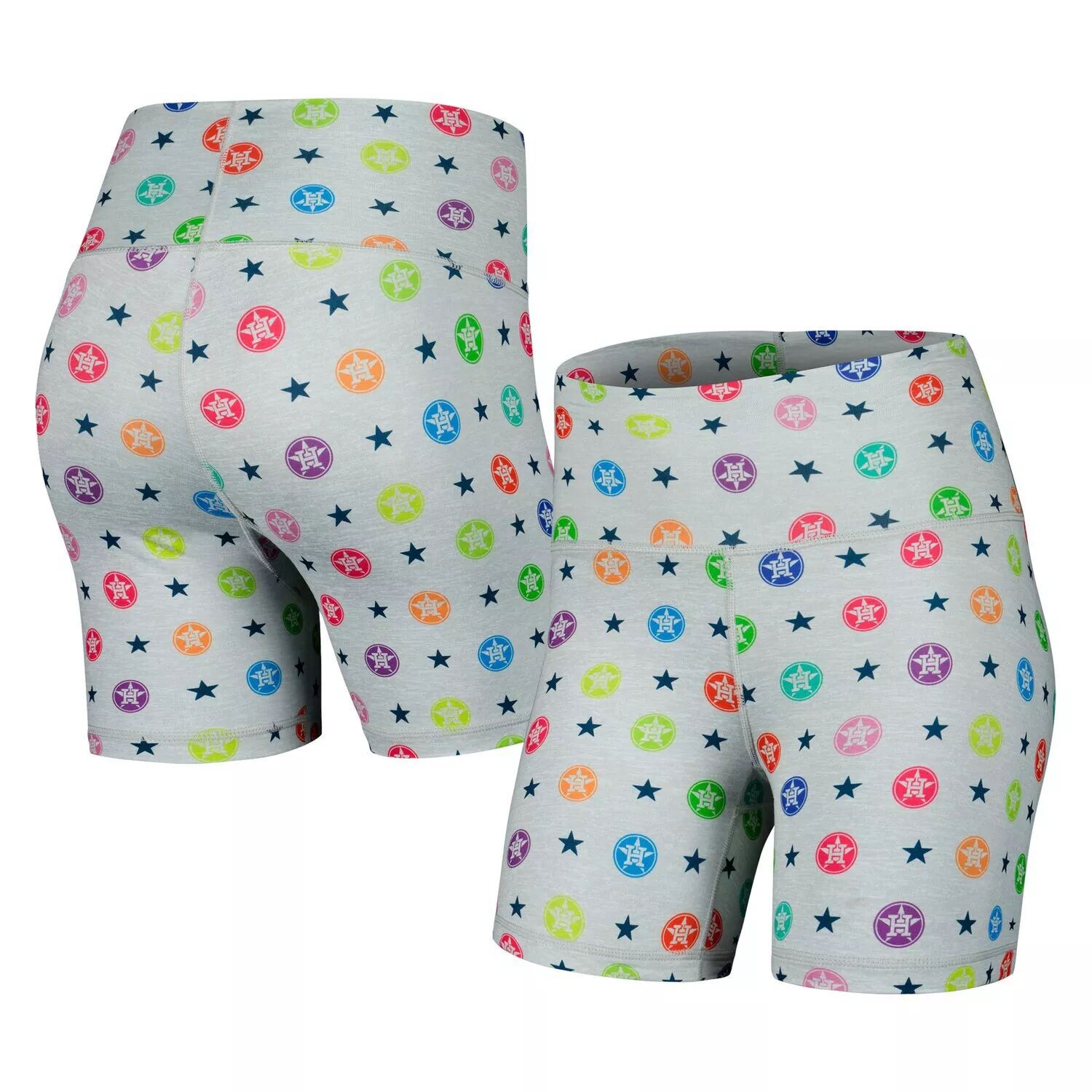 Женские серые шорты Terez Houston Astros TLC Rainbow
Женские серые шорты Terez Houston Astros TLC Rainbow