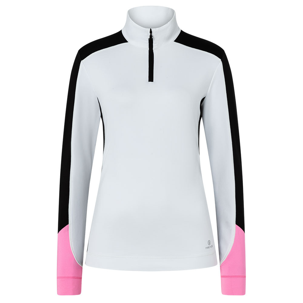 Куртка-поло Fire + Ice Mirna с молнией на четверть длины (женская), Off White
Куртка-поло Fire + Ice Mirna с молнией на четверть длины (женская), Off White
