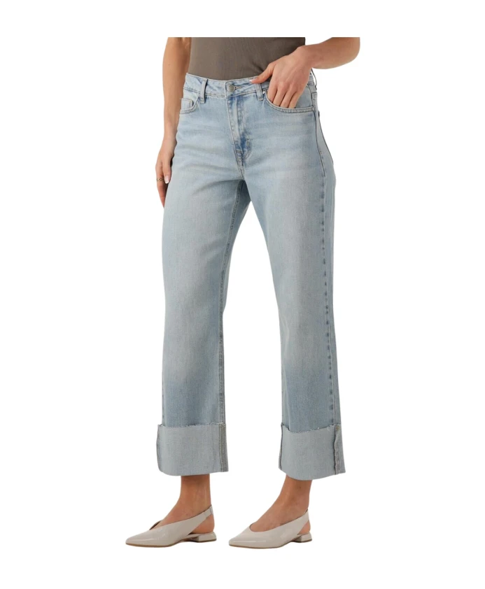 Джинсы прямого кроя с высокой посадкой My Essential Wardrobe, синий
Джинсы прямого кроя с высокой посадкой My Essential Wardrobe, синий