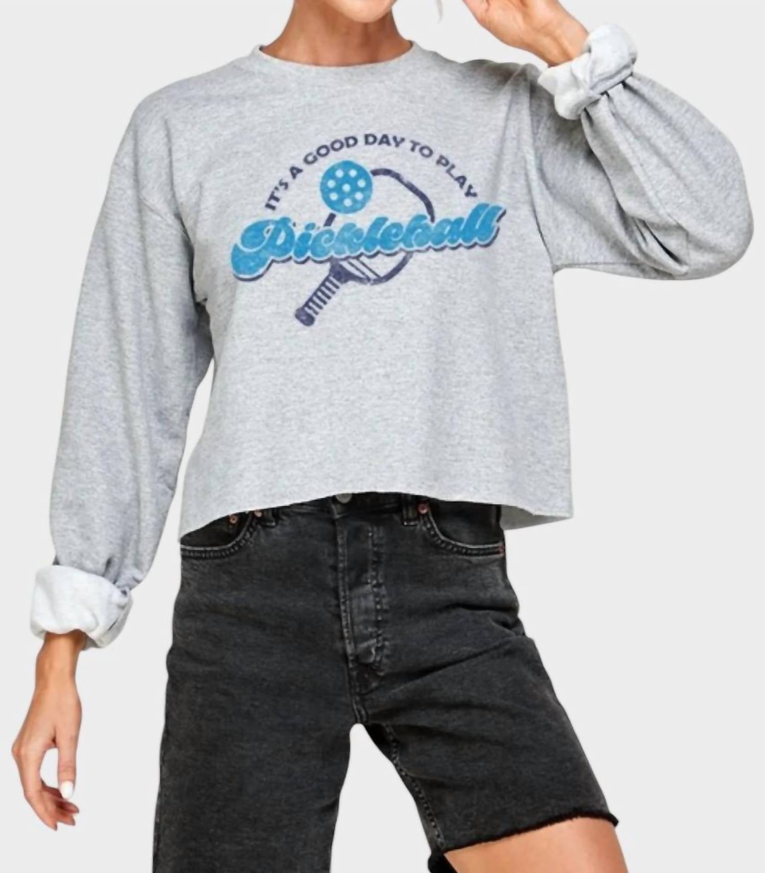 Свитшот для пиклбола в сером цвете Illustrated Society, серый
Свитшот для пиклбола в сером цвете Illustrated Society, серый