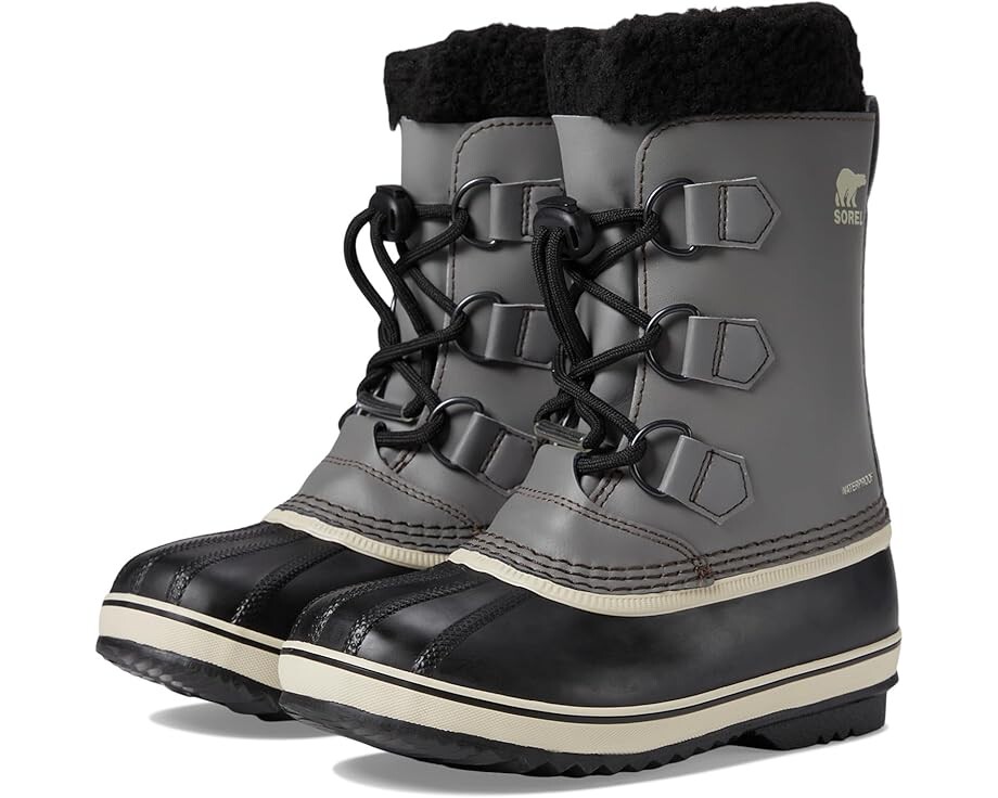 Ботинки SOREL Kids Yoot Pac TP WP, цвет Quarry/Black
Ботинки SOREL Kids Yoot Pac TP WP, цвет Quarry/Black