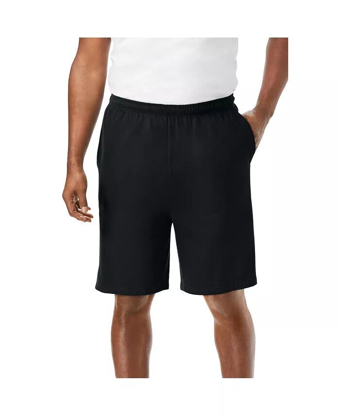 Легкие трикотажные шорты для мужчин больших и высоких размеров KingSize, черный
Легкие трикотажные шорты для мужчин больших и высоких размеров KingSize, черный