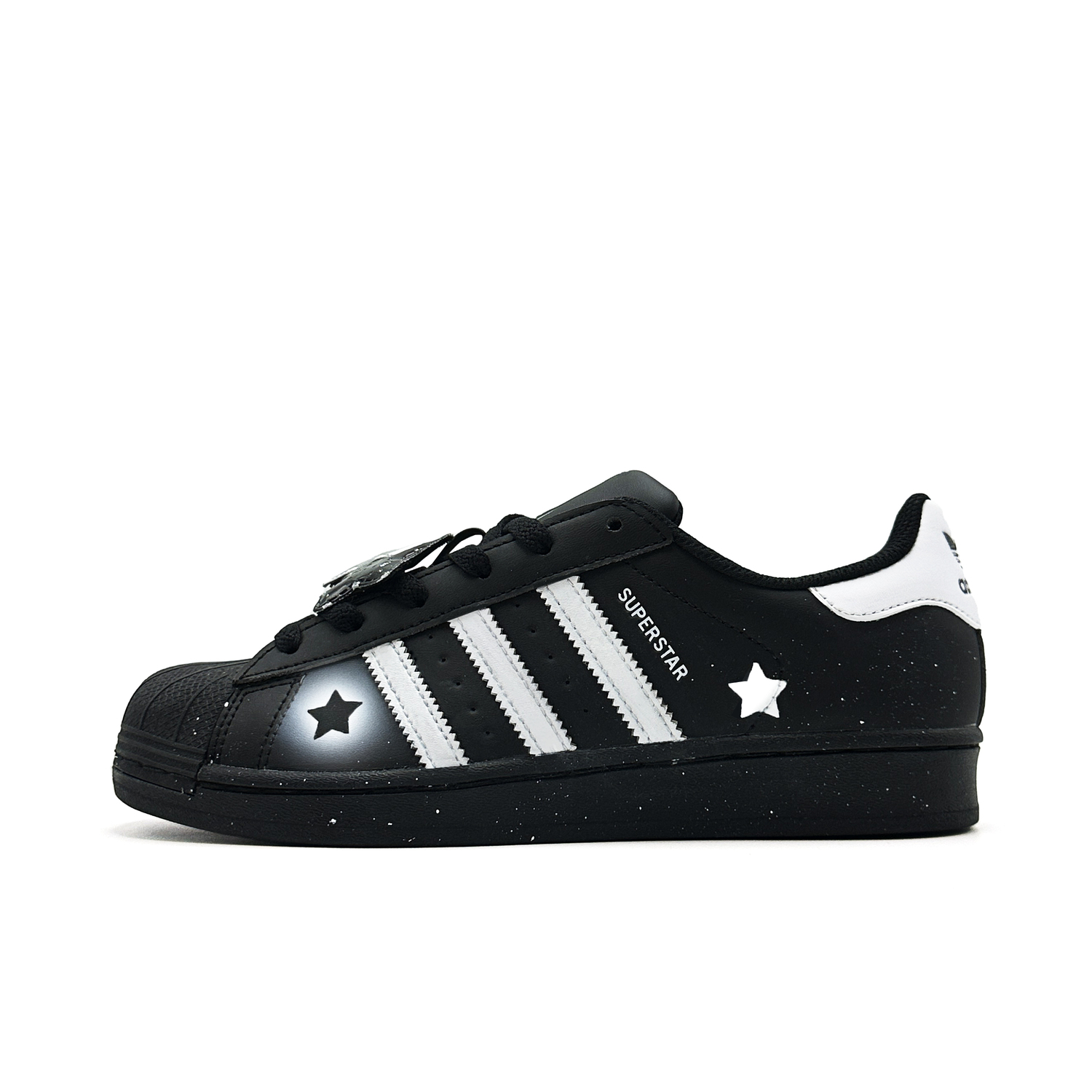 Adidas Originals Superstar 2 Star Sparkling устойчивые к истиранию низкие детские скейтбординг кроссовки Black для подростков
Adidas Originals Superstar 2 Star Sparkling устойчивые к истиранию низкие детские скейтбординг кроссовки Black для подростков