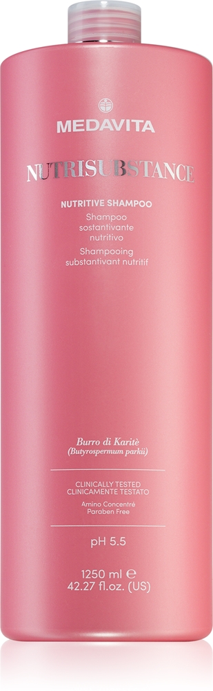 Питательный шампунь Nutrisubstance Medavita, 1250 мл
Питательный шампунь Nutrisubstance Medavita, 1250 мл