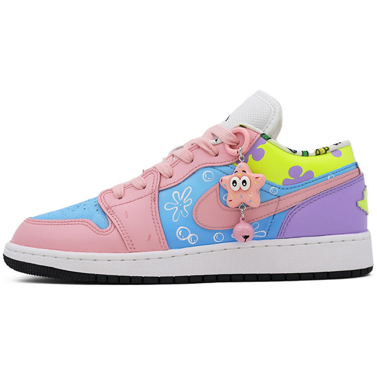 Кроссовки Air Jordan 1 Vintage Basketball Shoes Women's Low-top Purple/green/white, розовый
Кроссовки Air Jordan 1 Vintage Basketball Shoes Women's Low-top Purple/green/white, розовый