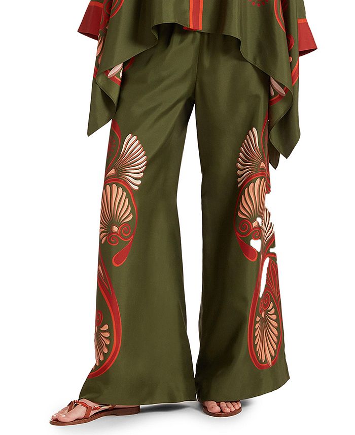 Брюки-палаццо Kerylos Placee La DoubleJ, зеленый
Брюки-палаццо Kerylos Placee La DoubleJ, зеленый