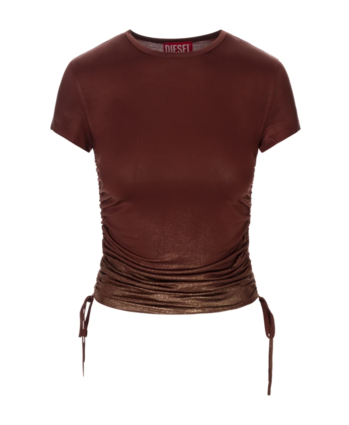 Коричневый топ с ацетатом и эластаном Diesel, коричневый
Коричневый топ с ацетатом и эластаном Diesel, коричневый