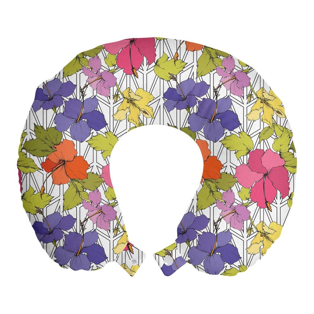 ABAKUHAUS Spring Подушка для путешествий, поддержка шеи, красочная сетка Hibiscus Flora, пенопластовые дорожные принадлежности для самолета и автомобиля, 30x30 см, разноцветные
ABAKUHAUS Spring Подушка для путешествий, поддержка шеи, красочная сетка Hibiscus Flora, пенопластовые дорожные принадлежности для самолета и автомобиля, 30x30 см, разноцветные