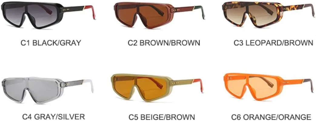 Винтажные панк-солнцезащитные очки для мужчин и женщин, модные цельные солнцезащитные очки для женщин, ретро-очки коричневого цвета VRTRFFTR, C3leopard-brown
Винтажные панк-солнцезащитные очки для мужчин и женщин, модные цельные солнцезащитные очки для женщин, ретро-очки коричневого цвета VRTRFFTR, C3leopard-brown