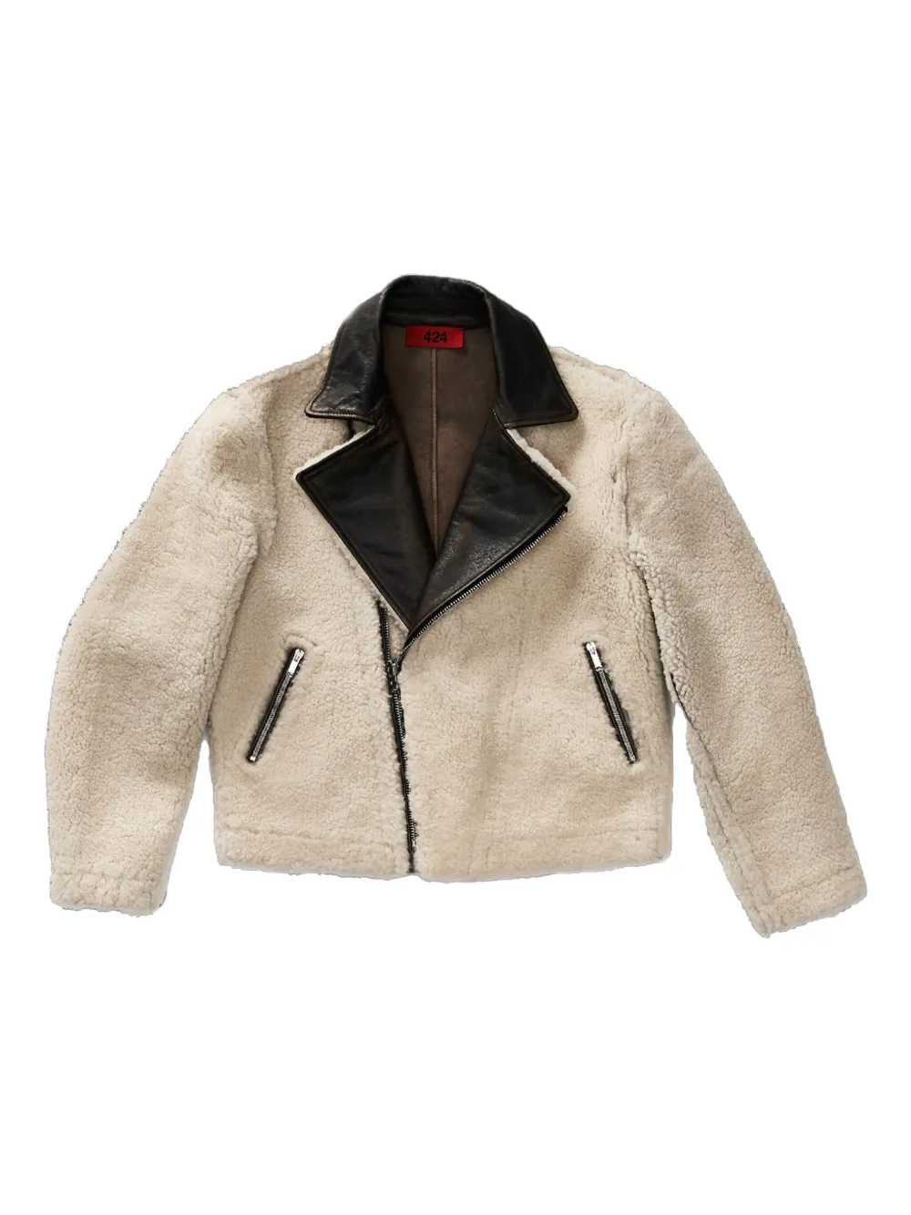 Куртка из овчины с кожаной отделкой 424, нейтральный
Куртка из овчины с кожаной отделкой 424, нейтральный