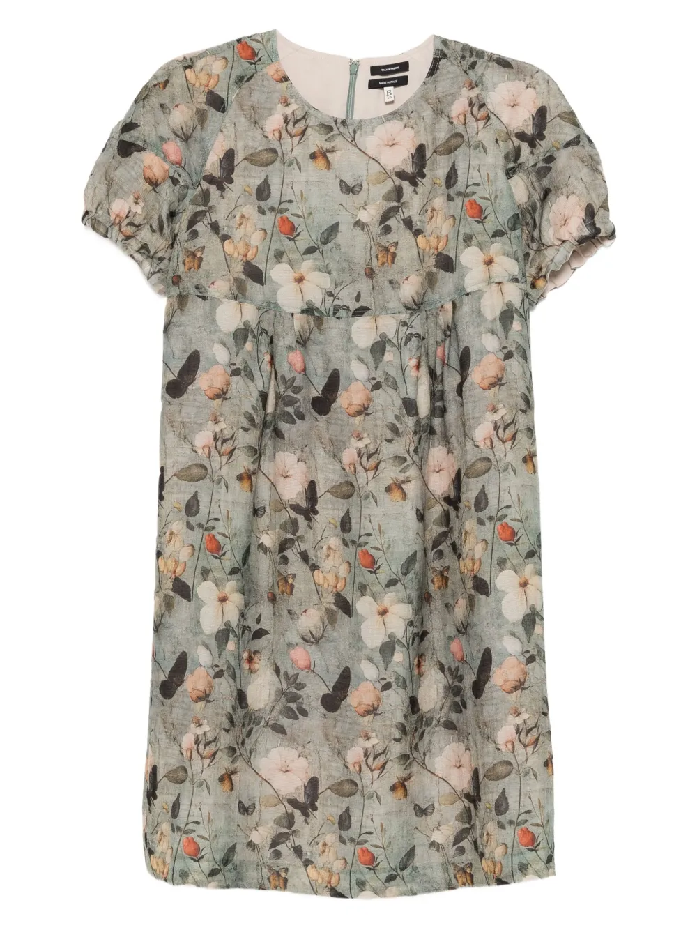 Платье с цветочным принтом R13, зеленый
Платье с цветочным принтом R13, зеленый