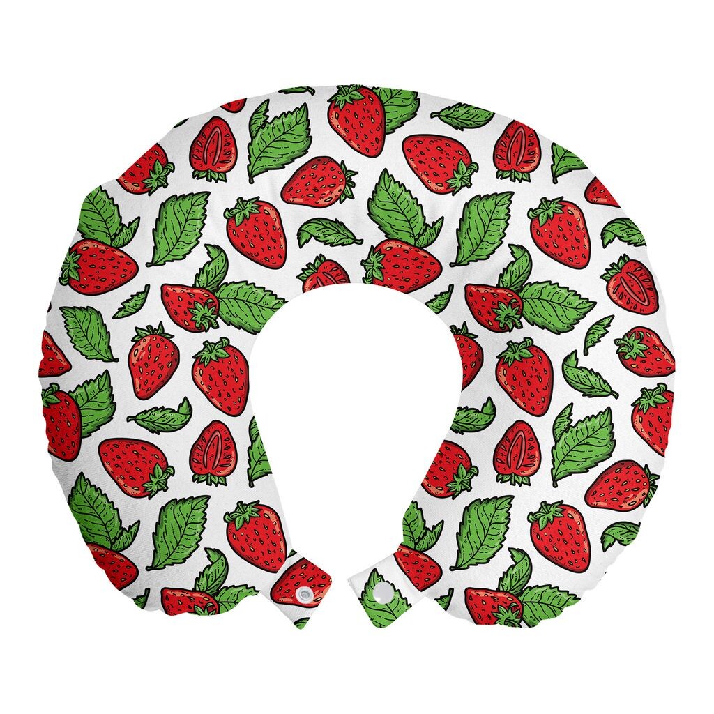 ABAKUHAUS Fruit Travel Подушка для шеи, Сочные листья клубники, Пенопластовые дорожные принадлежности для самолета и автомобиля, 30x30 см, Красный папоротниково-зеленый
ABAKUHAUS Fruit Travel Подушка для шеи, Сочные листья клубники, Пенопластовые дорожные принадлежности для самолета и автомобиля, 30x30 см, Красный папоротниково-зеленый