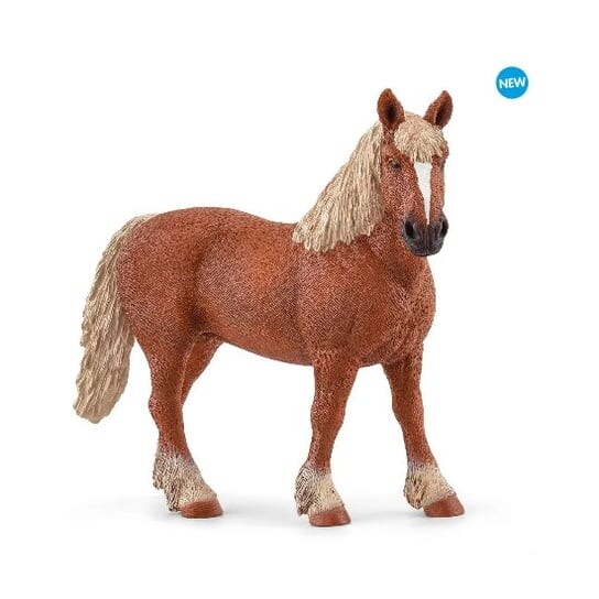 Шляйх, статуэтка, Бельгийская упряжная лошадь Schleich
Шляйх, статуэтка, Бельгийская упряжная лошадь Schleich