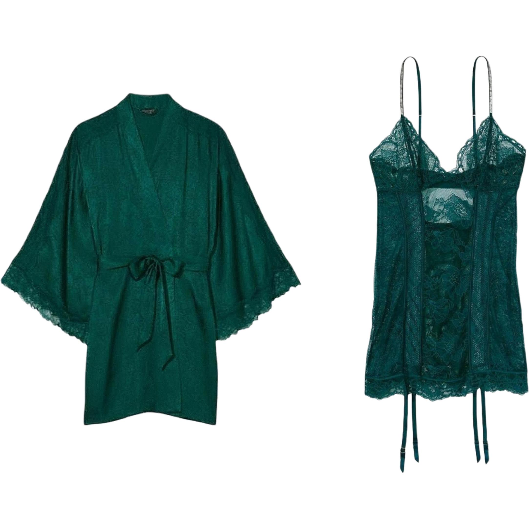 Victoria's Secret Пижамный комплект Women's Forest Green
Victoria's Secret Пижамный комплект Women's Forest Green