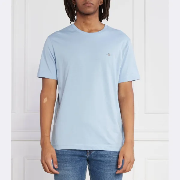 Футболка стандартного кроя Gant, синий
Футболка стандартного кроя Gant, синий