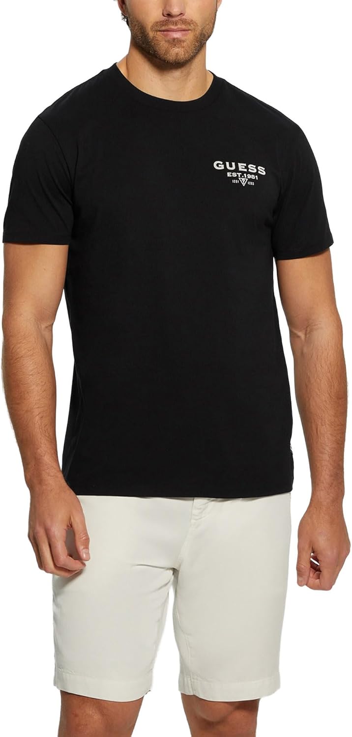 Мужская классическая футболка Guess с коротким рукавом и логотипом Guess, Jet Black, Черный, Мужская классическая футболка Guess с коротким рукавом и логотипом Guess, Jet Black
Мужская классическая футболка Guess с коротким рукавом и логотипом Guess, Jet Black, Черный, Мужская классическая футболка Guess с коротким рукавом и логотипом Guess, Jet Black