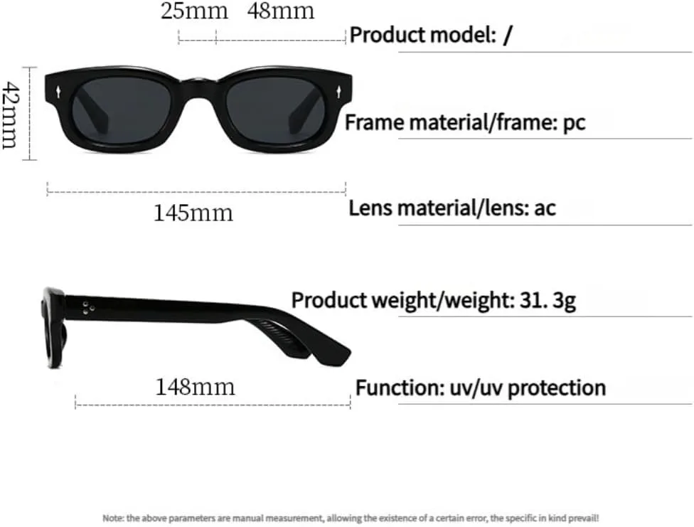 Ретро-солнцезащитные очки с леопардовым принтом для женщин, стильные очки для мужчин, модные и высококачественные очки с защитой от УФ-излучения UV400 UATXTAU, Black
Ретро-солнцезащитные очки с леопардовым принтом для женщин, стильные очки для мужчин, модные и высококачественные очки с защитой от УФ-излучения UV400 UATXTAU, Black