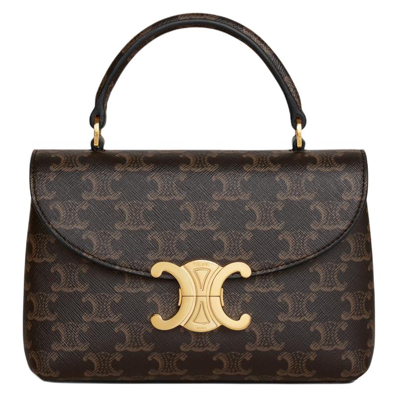 Кожаная плечевая сумка через плечо женская коричневая CELINE
Кожаная плечевая сумка через плечо женская коричневая CELINE