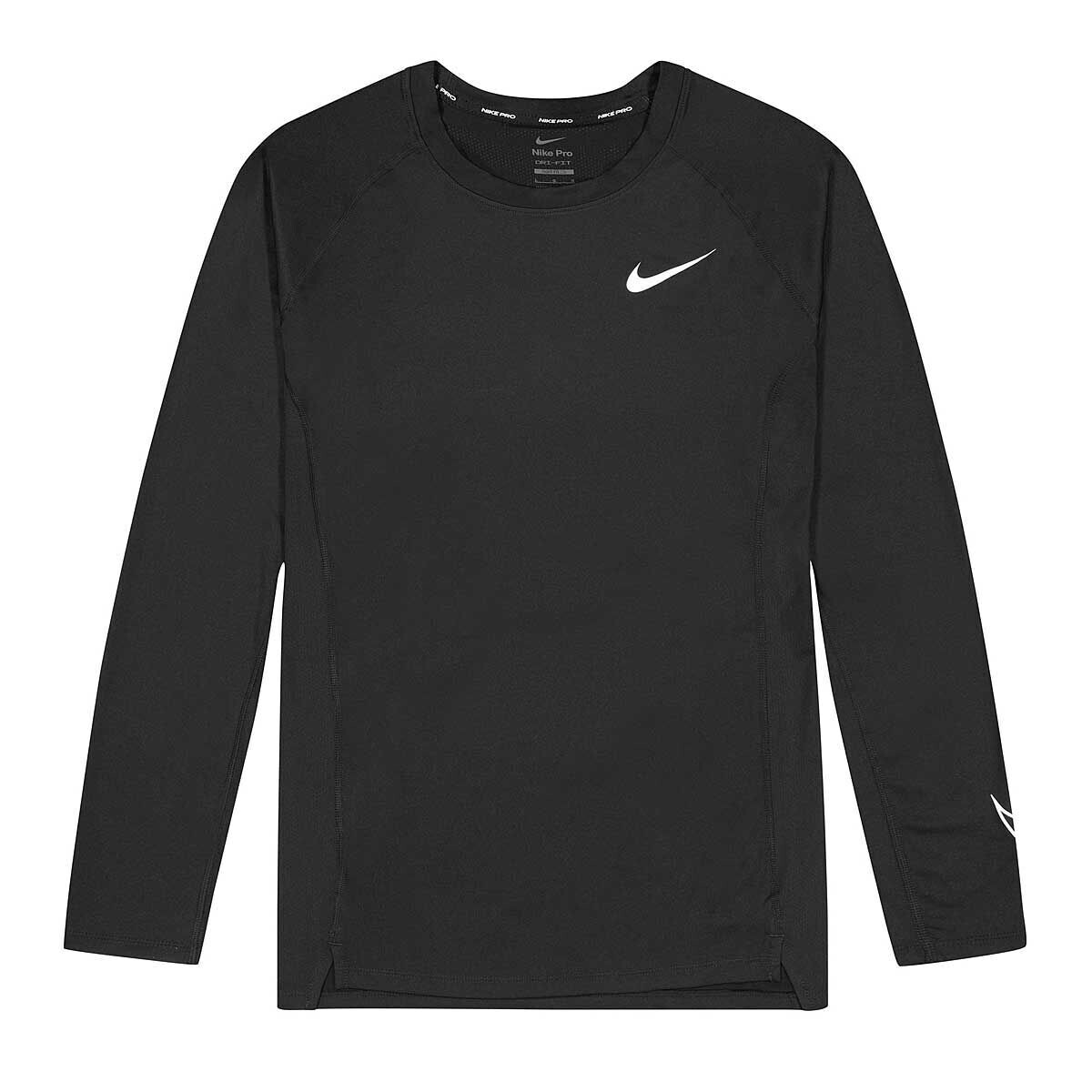 M Training Dri-Fit лонгслив Nike, черно-белый 
M Training Dri-Fit лонгслив Nike, черно-белый