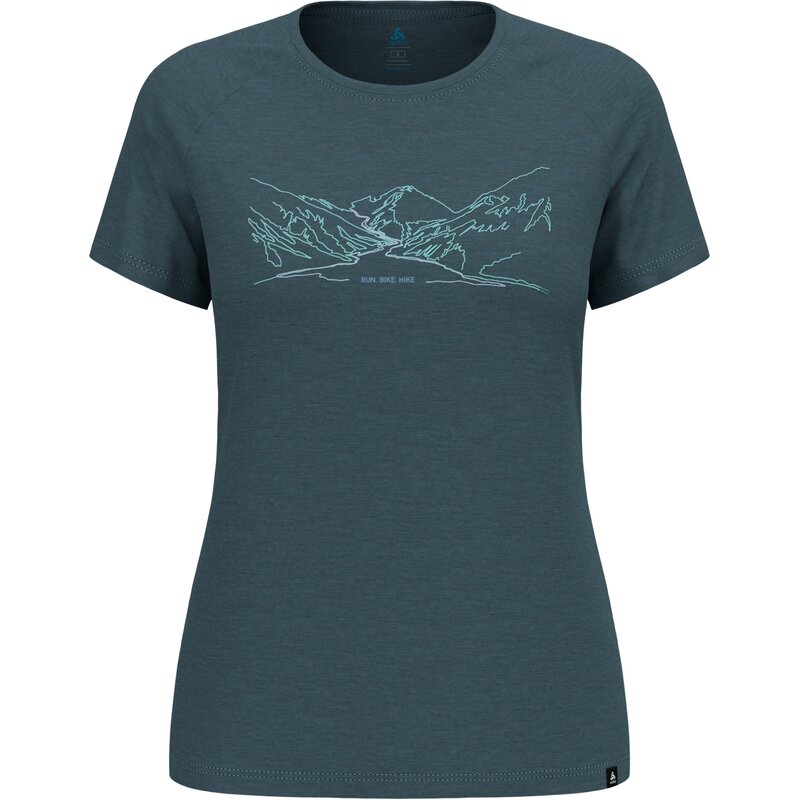 Футболка Ascent PW 130 бег. велосипед. поход. Odlo, цвет dark slate melange
Футболка Ascent PW 130 бег. велосипед. поход. Odlo, цвет dark slate melange