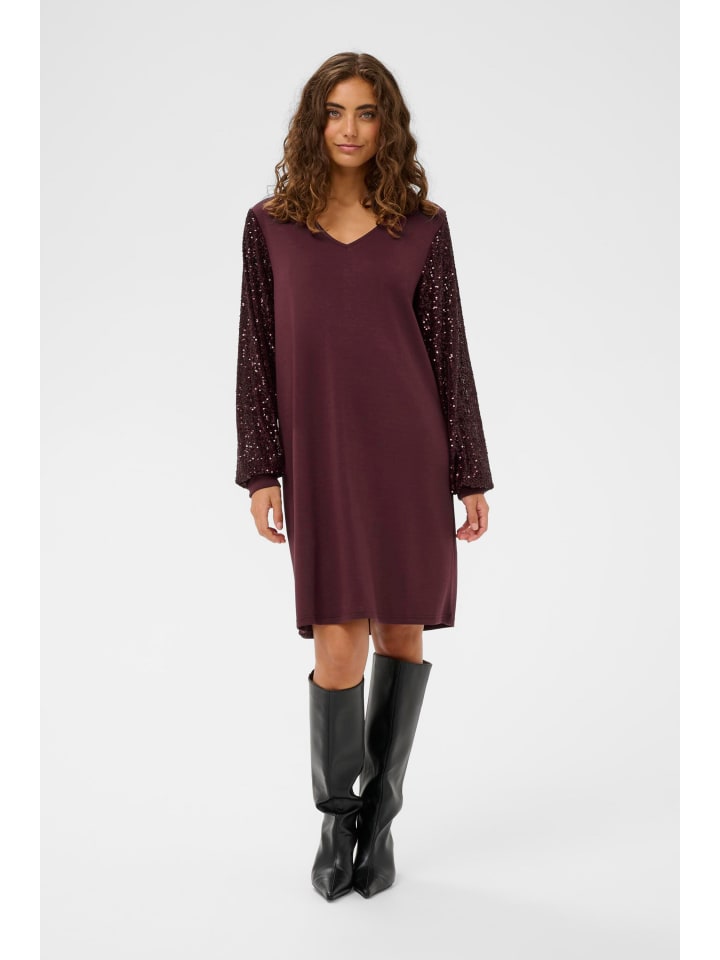 CULTURE Трикотажное платье CUchabrina А-образного силуэта в коллекции Winetasting
CULTURE Трикотажное платье CUchabrina А-образного силуэта в коллекции Winetasting