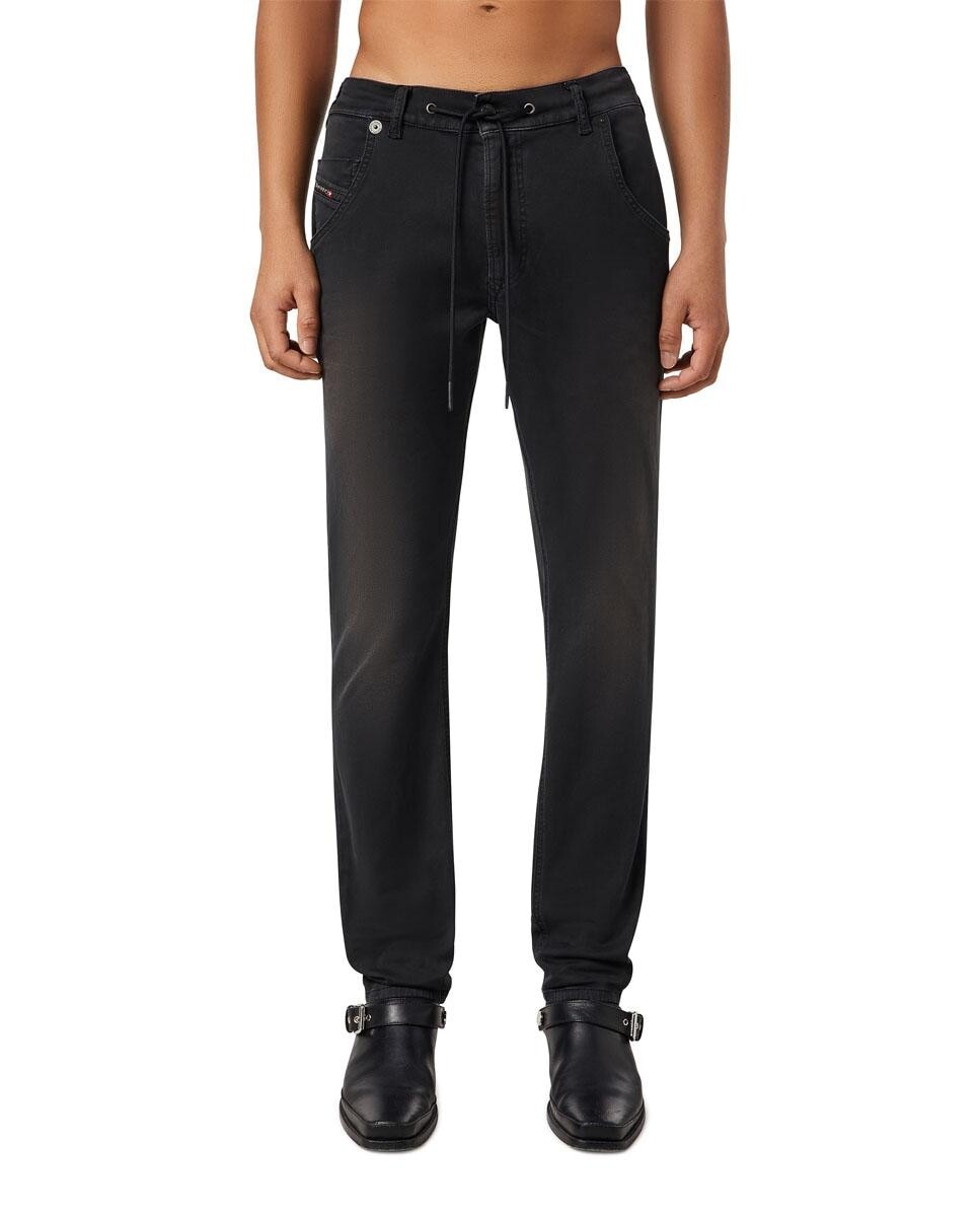 Черные зауженные мужские джинсы KROOLEY-E-NE Diesel, черный
Черные зауженные мужские джинсы KROOLEY-E-NE Diesel, черный
