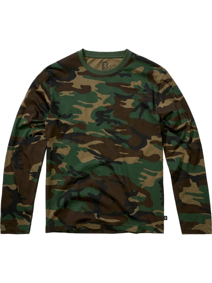 Лонгслив Brandit Longsleeve, камуфляж
Лонгслив Brandit Longsleeve, камуфляж