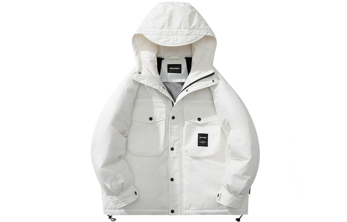 Пуховик Унисекс Белый GOLFCROSS, Черный
Пуховик Унисекс Белый GOLFCROSS, Черный