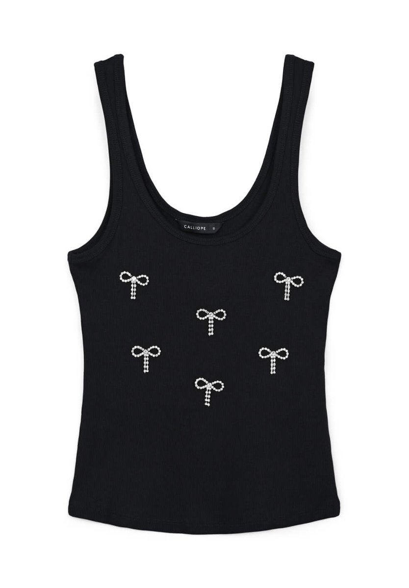 Топ FIOCCHI STRASS Calliope, черный
Топ FIOCCHI STRASS Calliope, черный