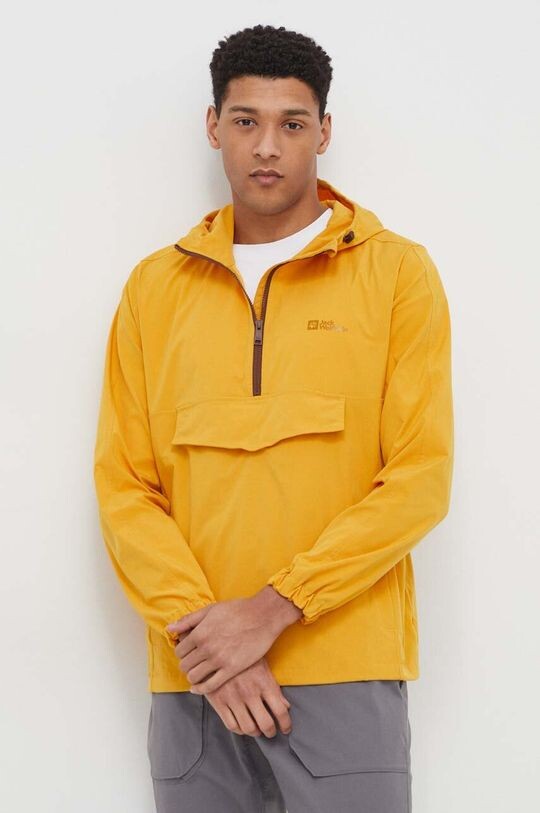 Куртка от дождя Desert Wind с накладным верхом Jack Wolfskin, желтый
Куртка от дождя Desert Wind с накладным верхом Jack Wolfskin, желтый