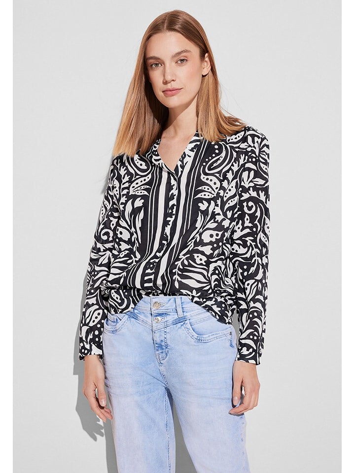 Блуза Street One, черный/белый
Блуза Street One, черный/белый
