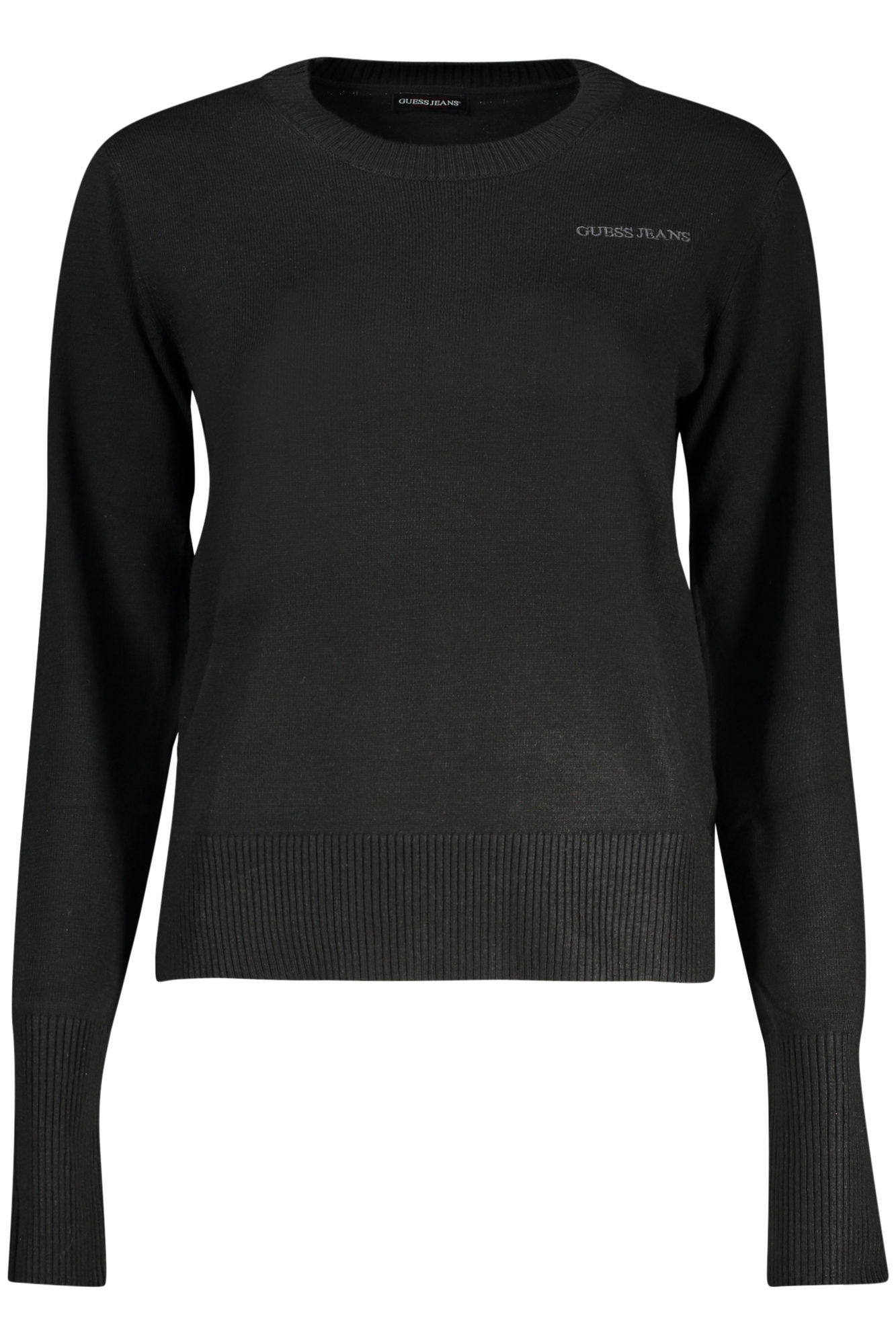 Женский джемпер Guess Jeans с круглым вырезом и логотипом, черный
Женский джемпер Guess Jeans с круглым вырезом и логотипом, черный