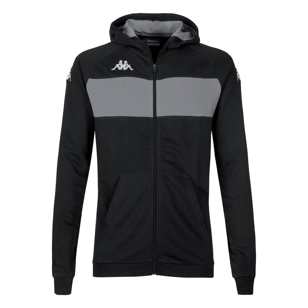 Толстовка Kappa Dacciozi Full Zip, черный 
Толстовка Kappa Dacciozi Full Zip, черный