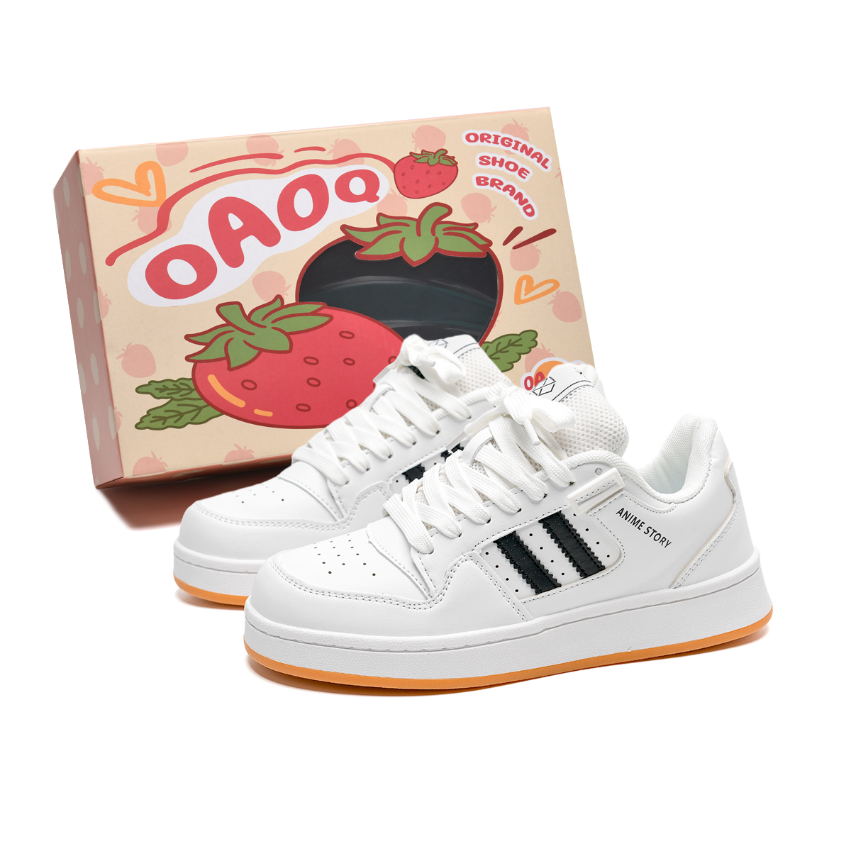 OAOQ Экрю унисекс низкие скейтерские кроссовки с амортизацией, увеличенной высотой, износостойкие, легкие, противоскользящие, цвет Ecru 
OAOQ Экрю унисекс низкие скейтерские кроссовки с амортизацией, увеличенной высотой, износостойкие, легкие, противоскользящие, цвет Ecru