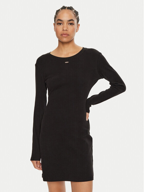 Трикотажное платье обычного кроя Guess, черный
Трикотажное платье обычного кроя Guess, черный