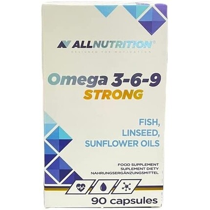 Омега 3-6-9 Сильные 90 капсул Allnutrition
Омега 3-6-9 Сильные 90 капсул Allnutrition