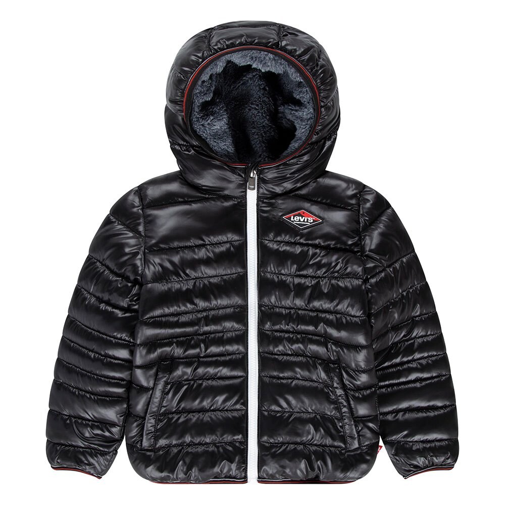 Куртка Levi´s Sherpa Lined MDWT Puffer, черный 
Куртка Levi´s Sherpa Lined MDWT Puffer, черный
