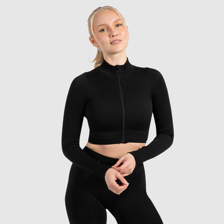 SMILODOX Женская тренировочная куртка компрессионная куртка Zeya черная
SMILODOX Женская тренировочная куртка компрессионная куртка Zeya черная