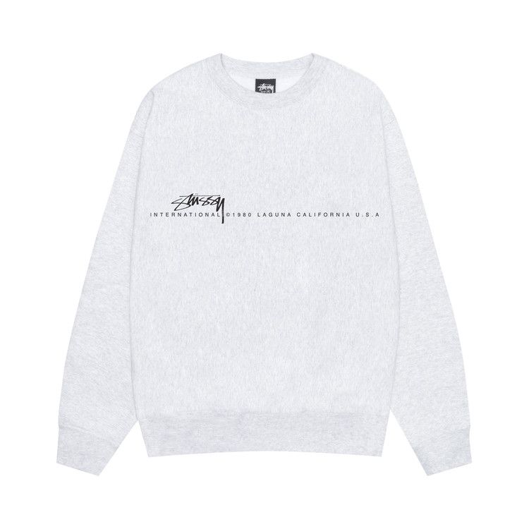 Свитер Stussy Smooth 80 Crew, Ash Heather
Свитер Stussy Smooth 80 Crew, Ash Heather