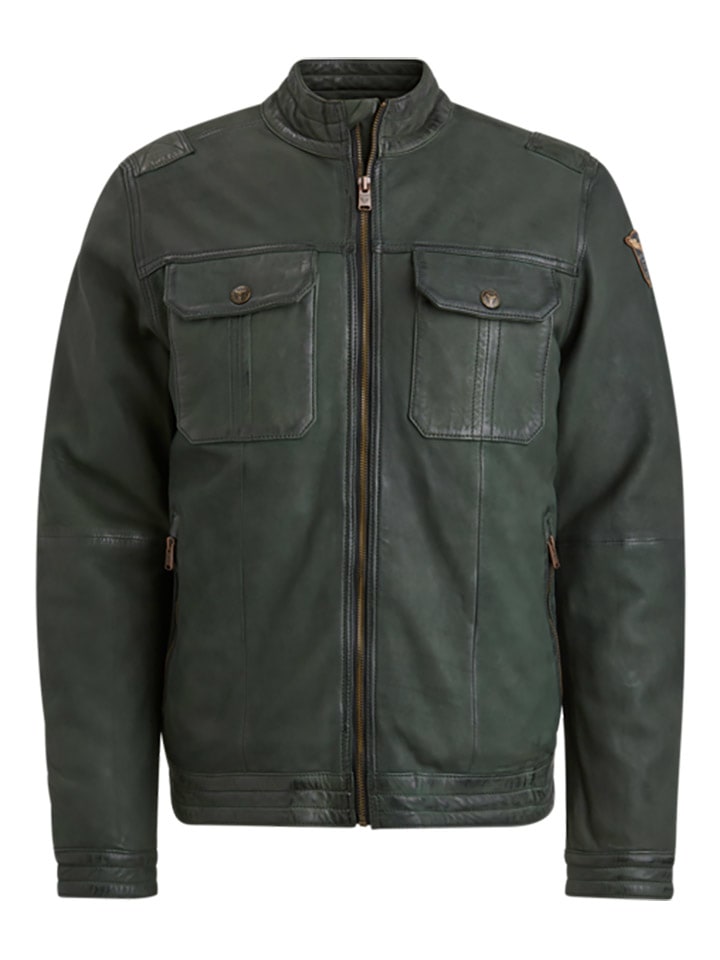 PME Legend Кожаная куртка темно-зеленого цвета
PME Legend Кожаная куртка темно-зеленого цвета