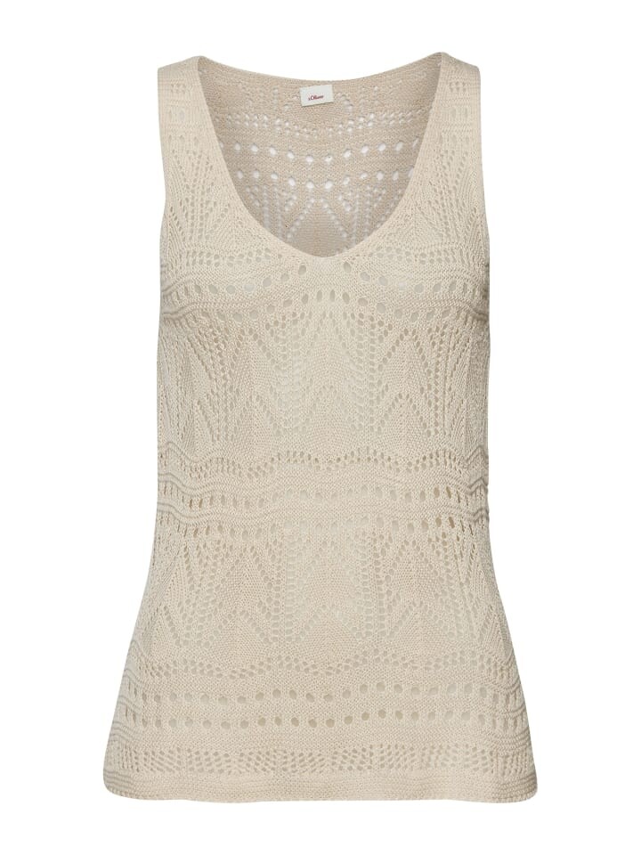 Топ sOliver Strick, песочный
Топ sOliver Strick, песочный