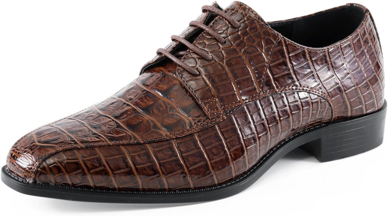 Мужские классические туфли Amali Harvey Fashion с крокодиловой кожей, коричневый
Мужские классические туфли Amali Harvey Fashion с крокодиловой кожей, коричневый