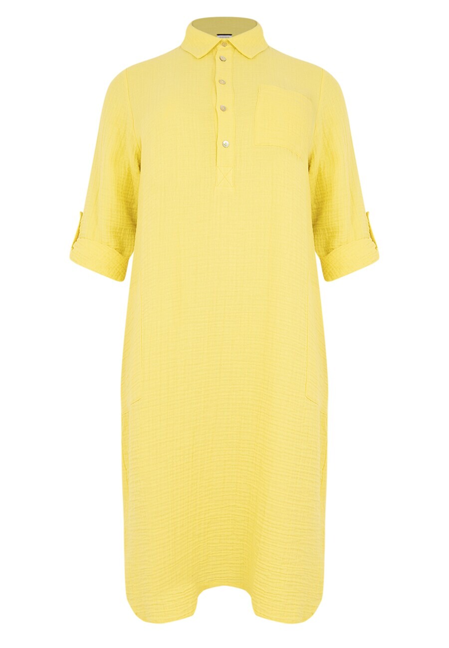 Платье-рубашка Yoek, желтый
Платье-рубашка Yoek, желтый