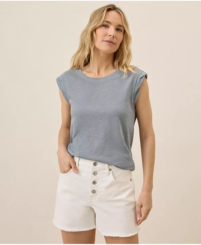 Женская футболка из органического хлопка Featherweight Slub Muscle Pact, серый
Женская футболка из органического хлопка Featherweight Slub Muscle Pact, серый