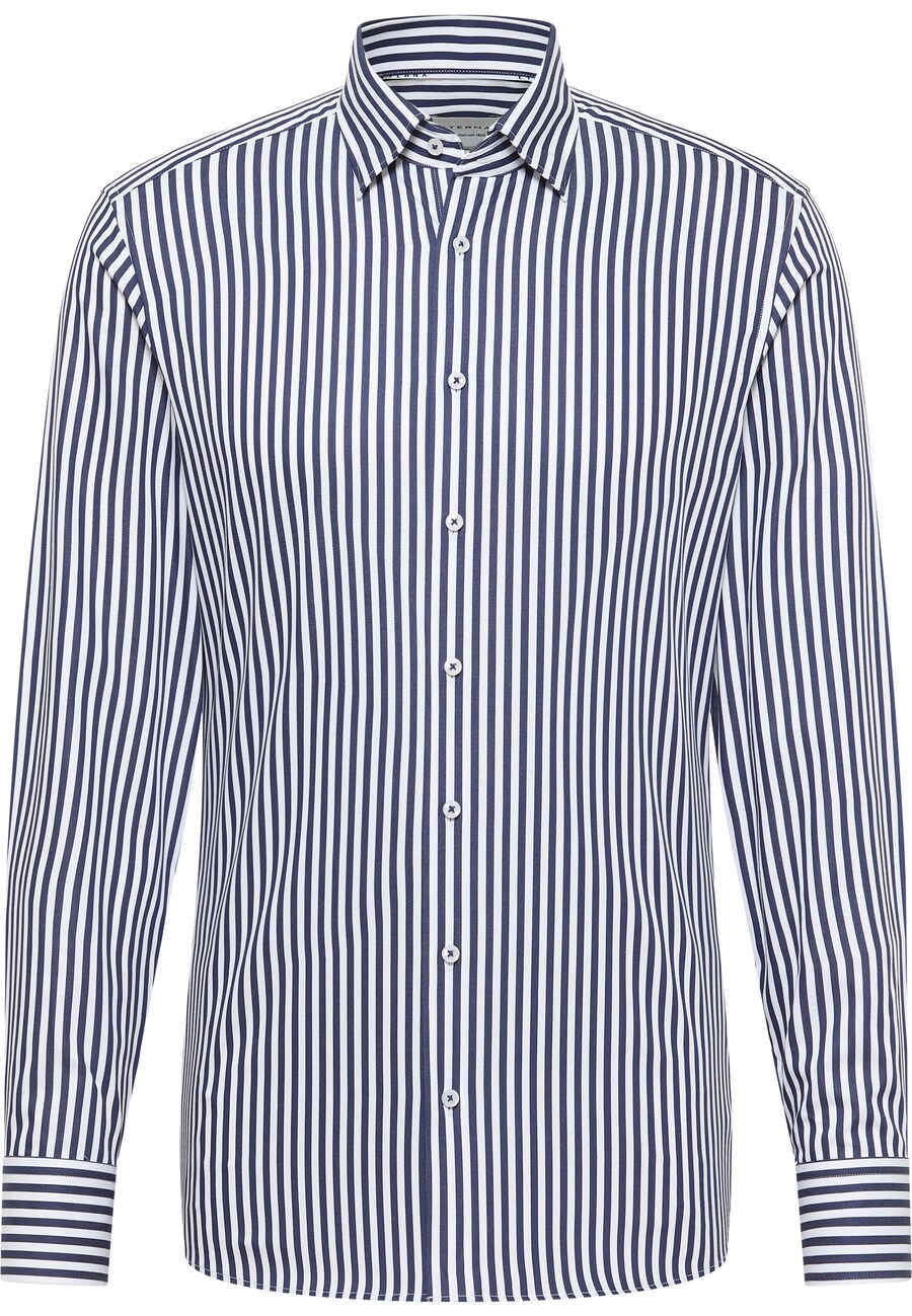 Рубашка делового кроя Slim Fit ETERNA, темно-синий
Рубашка делового кроя Slim Fit ETERNA, темно-синий