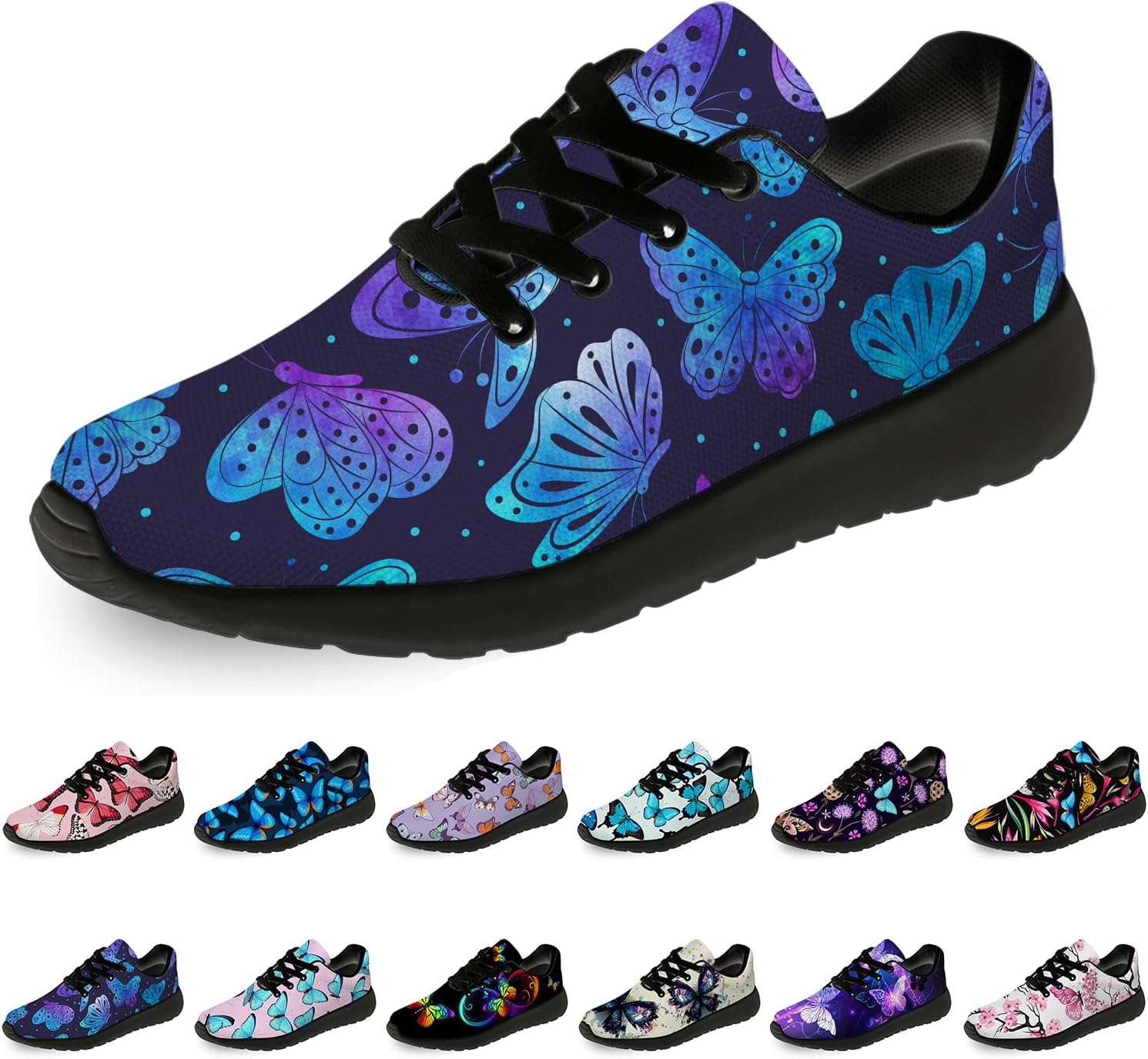 Кроссовки с бабочками для женщин и мужчин, легкие для бега, прогулок и тенниса, женские и мужские кеды, обувь с бабочками, подарки Horethy, пурпурный
Кроссовки с бабочками для женщин и мужчин, легкие для бега, прогулок и тенниса, женские и мужские кеды, обувь с бабочками, подарки Horethy, пурпурный